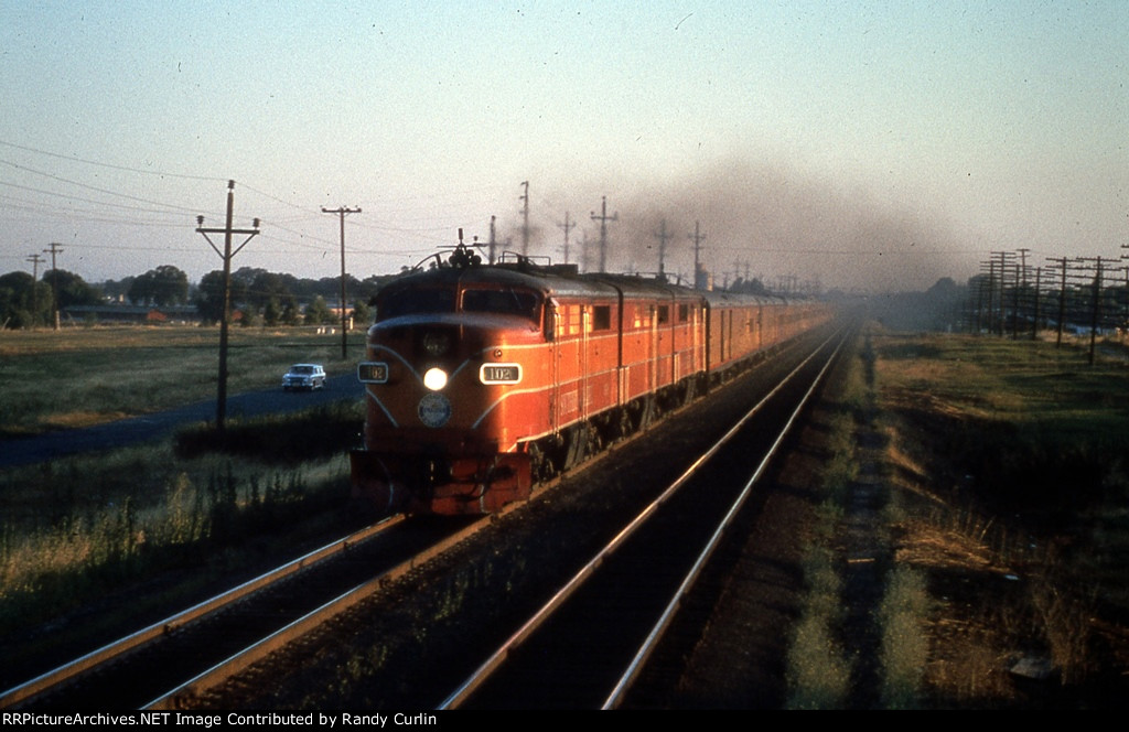 City of San Francisco Train #102 blasting by at 90 mph